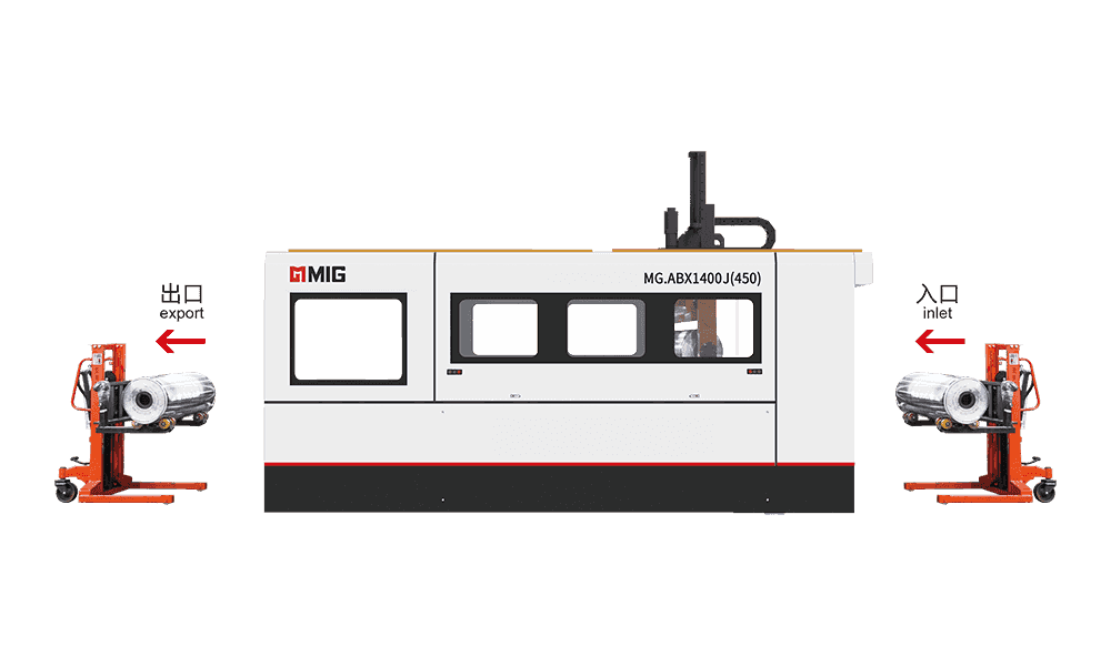 Lavacliché a braccio singolo MG.ABX1400J(450) (dentro e fuori dal carrello di stampa)