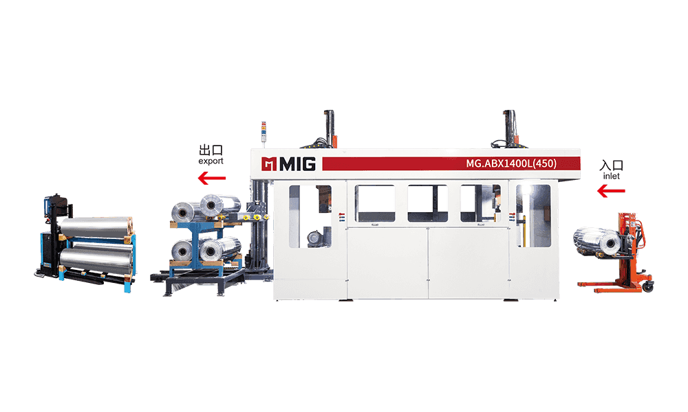 Lavapiatti a tre bracci MG.ABX1400L (450) (a pavimento)