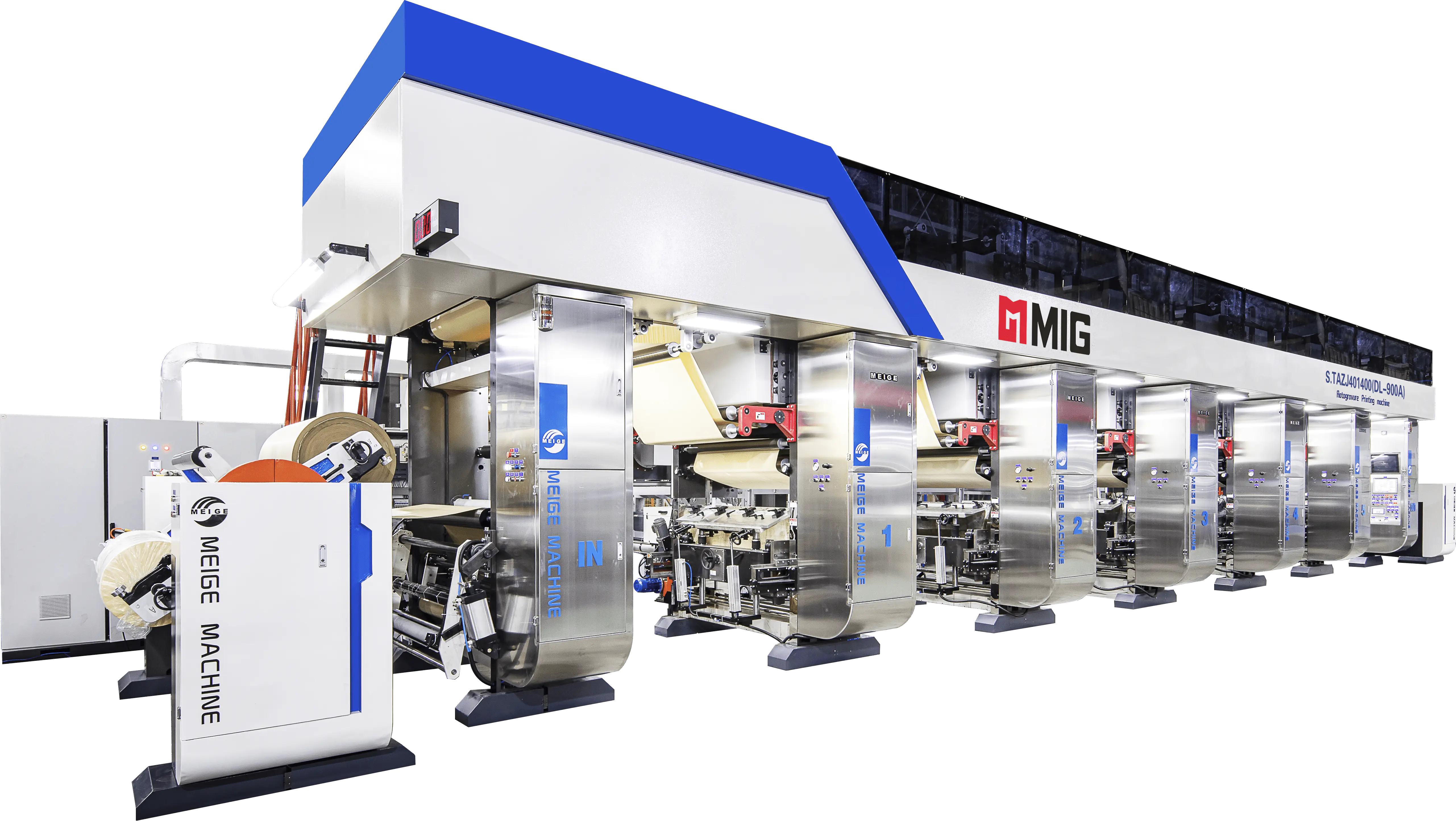 Macchina da stampa su carta PU: stampa rotocalco e rivestimento in PU in un'unica linea di produzione