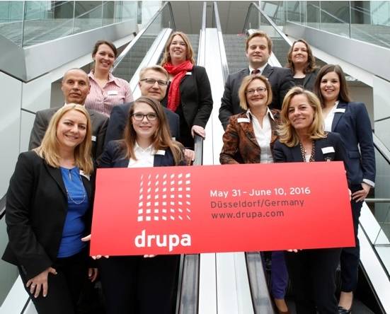 Fiera della stampa Drupa 2016 in Germania